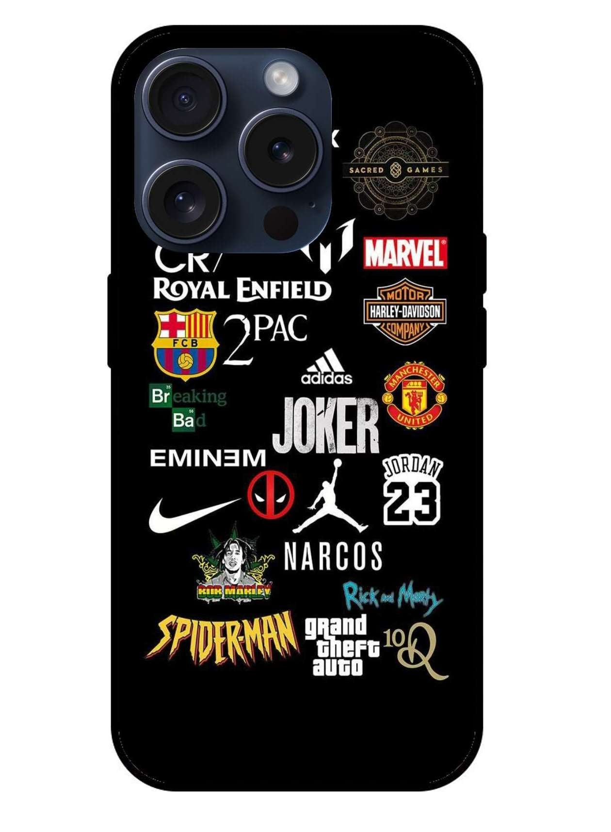 Stickers Aesthetic Original Glass Glossy Finish Back Cover