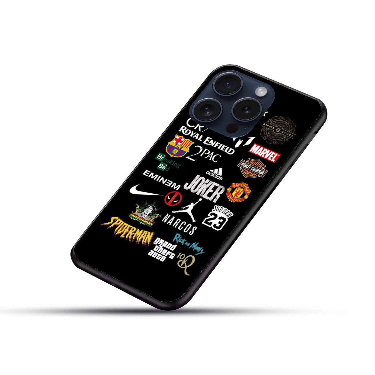 Stickers Aesthetic Original Glass Glossy Finish Back Cover