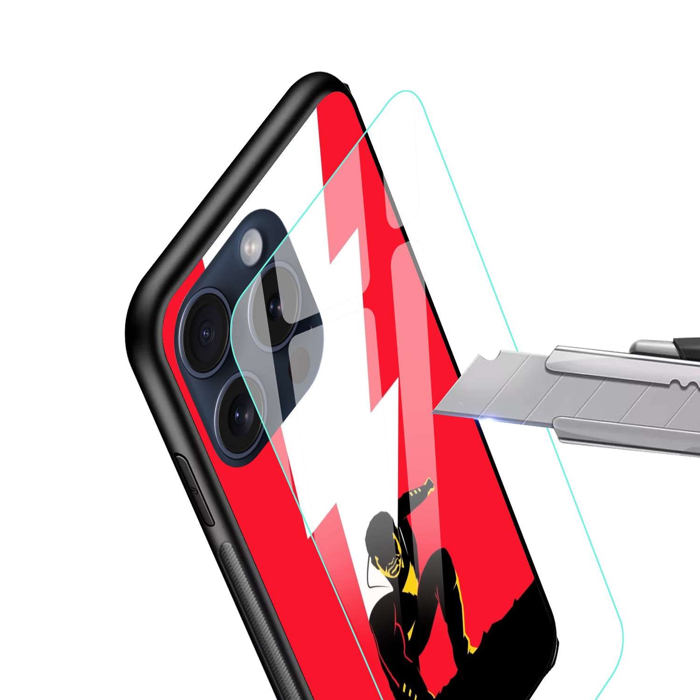 Shazam Original Glass Glossy Finish Back Cover