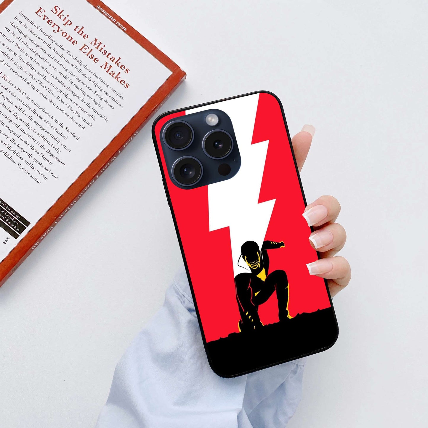 Shazam Original Glass Glossy Finish Back Cover