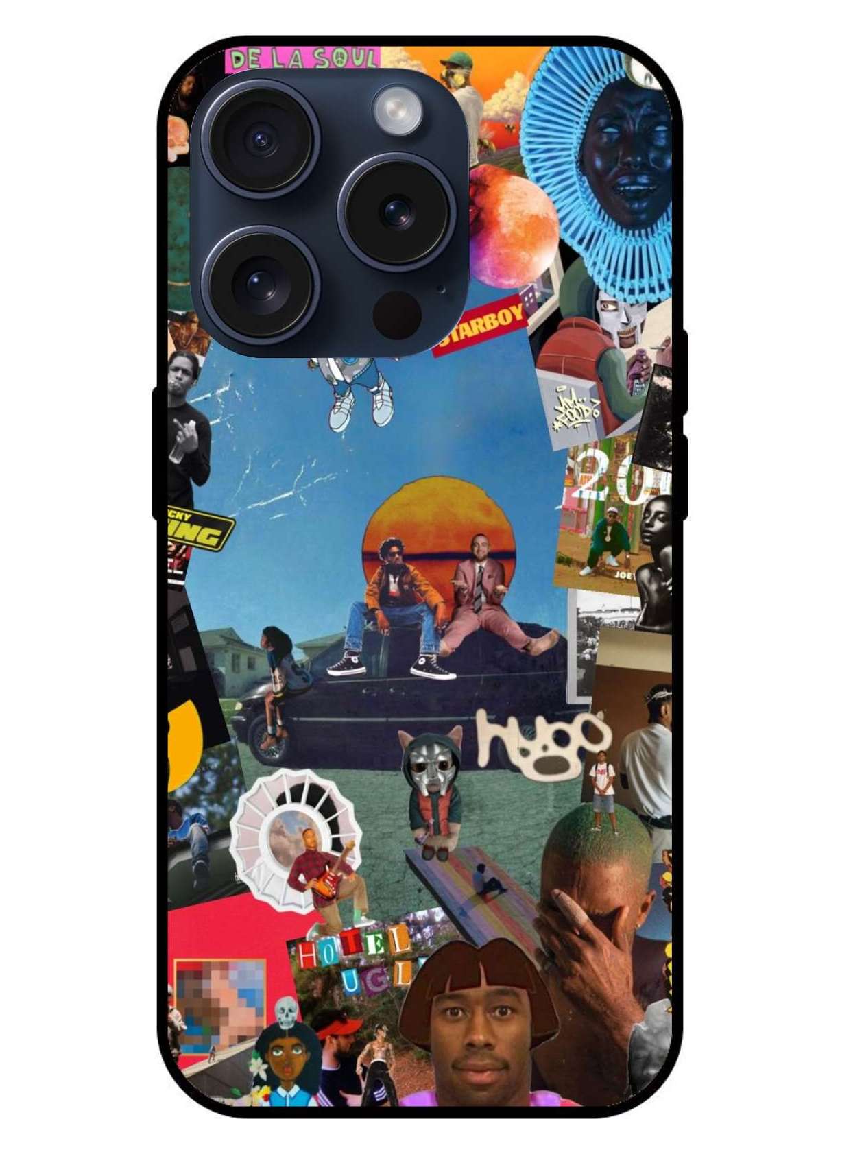 LA Aesthetic Original Glass Glossy Finish Back Cover