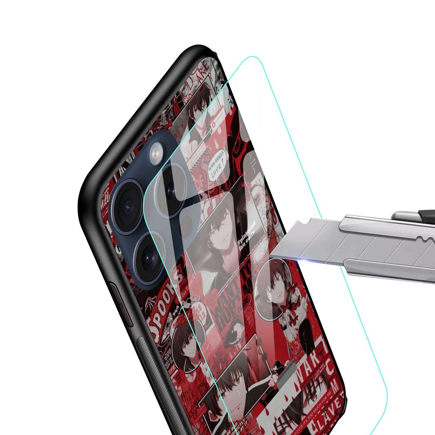 Demon King Original Glass Glossy Finish Back Cover