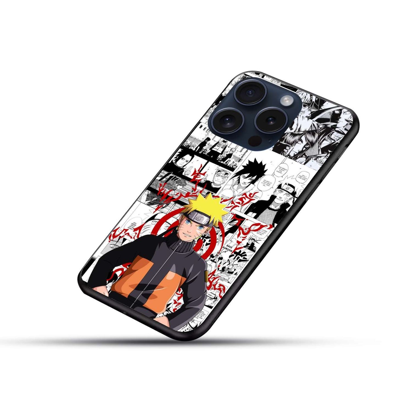 Naruto Original Glass Glossy Finish Back Cover