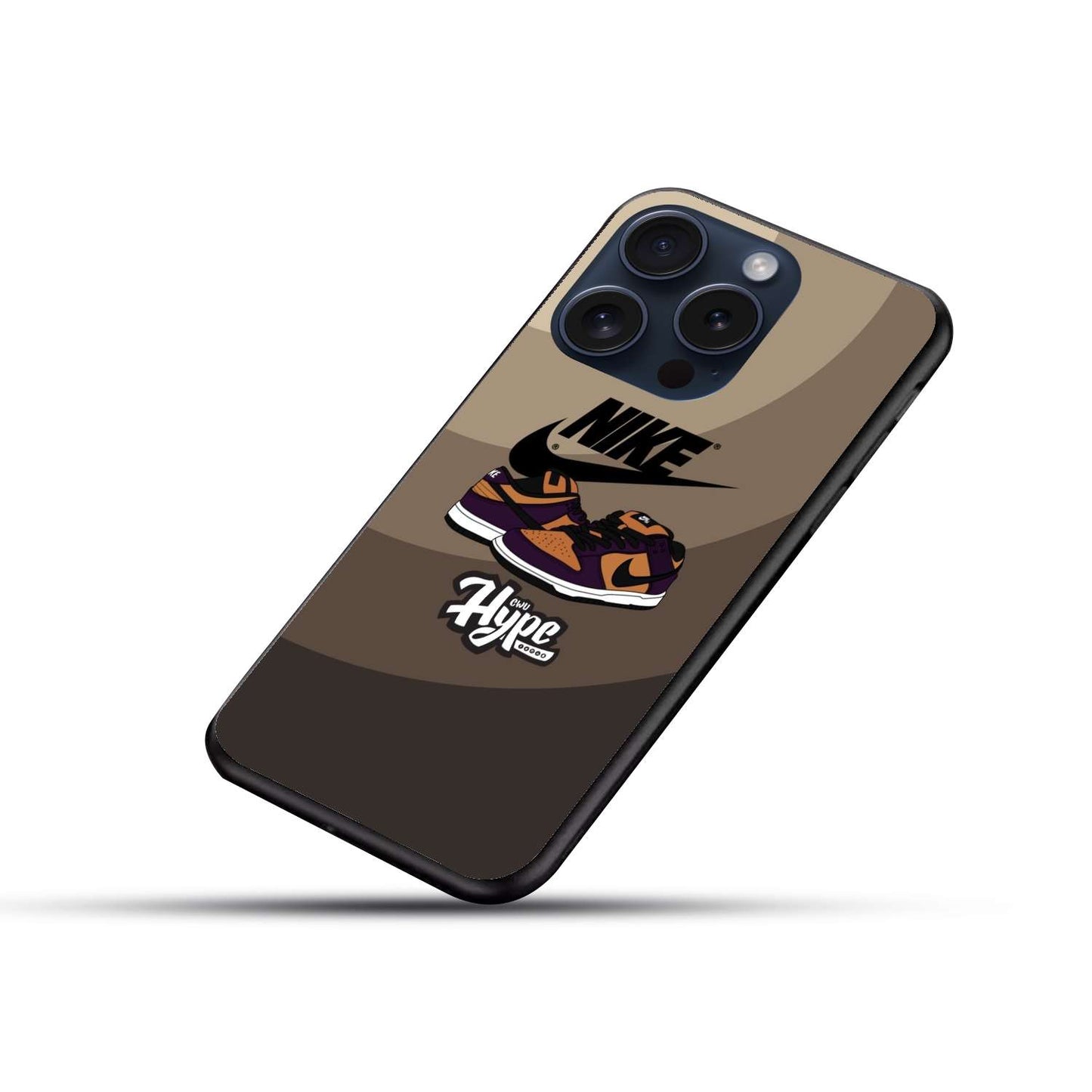 Nike Aesthetic Original Glass Glossy Finish Back Cover