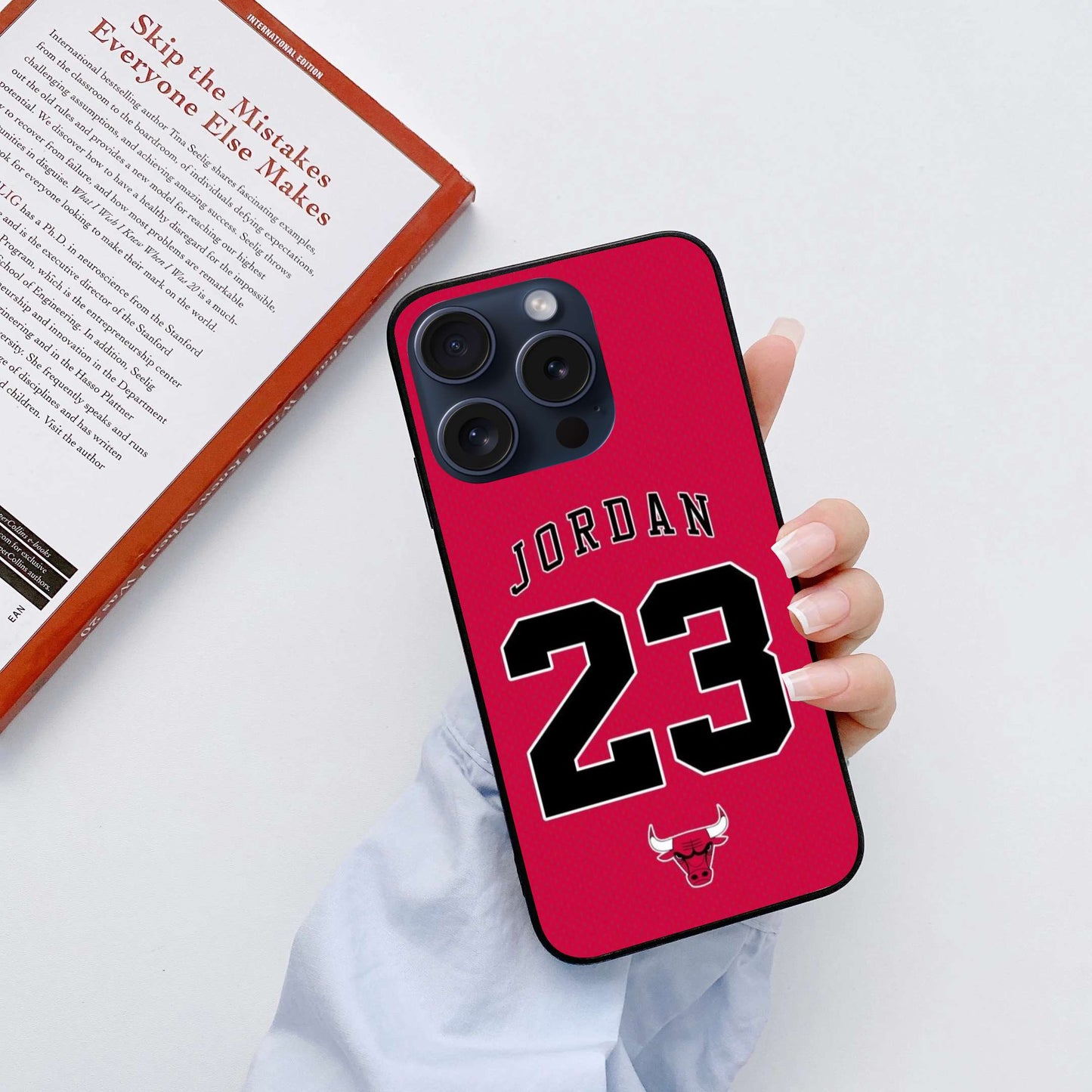 Jordan 23 Original Glass Glossy Finish Back Cover