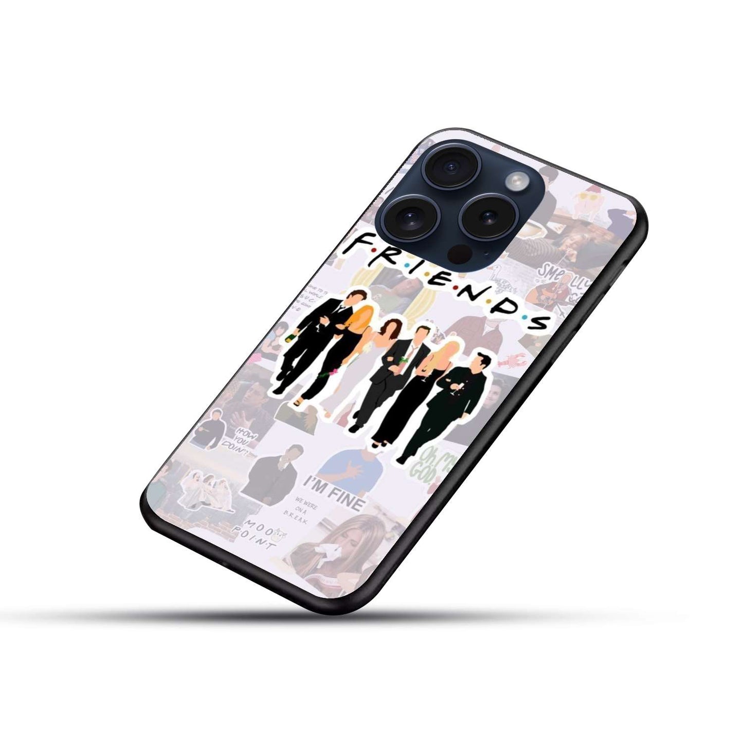 F.R.I.E.N.D.S Original Glass Glossy Finish Back Cover