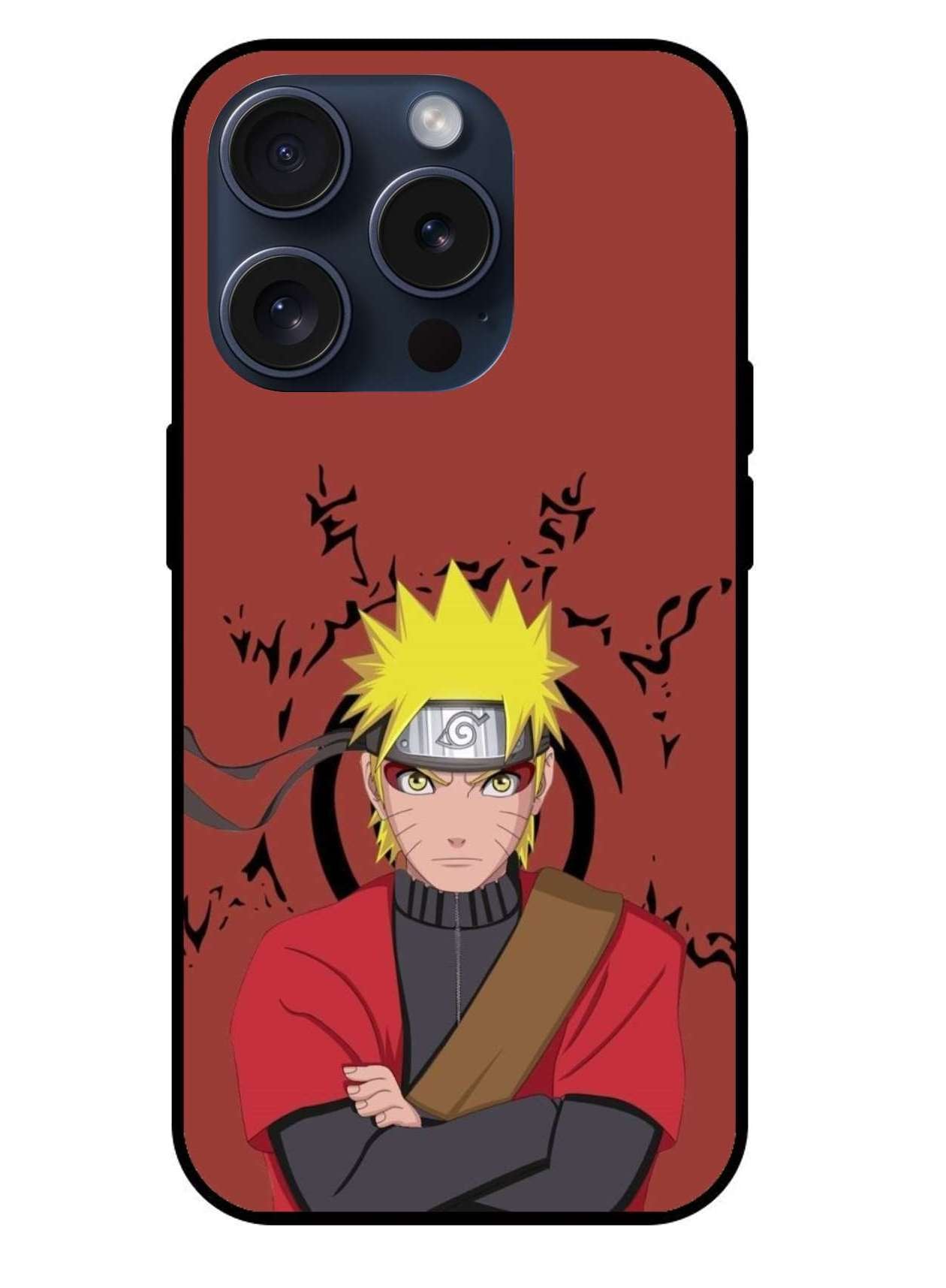 Naruto Original Glass Glossy Finish Back Cover