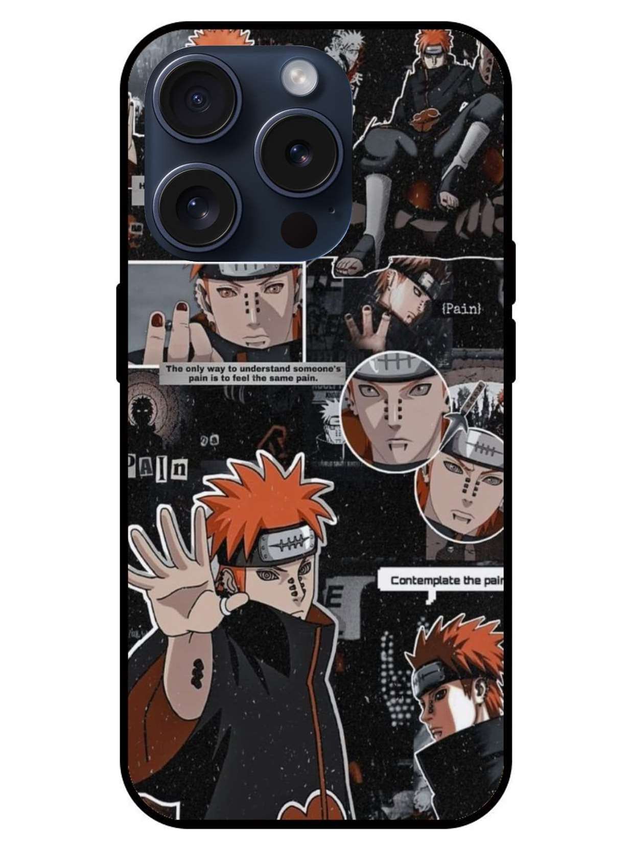 Nagato Akatsuki Original Glass Glossy Finish Back Cover