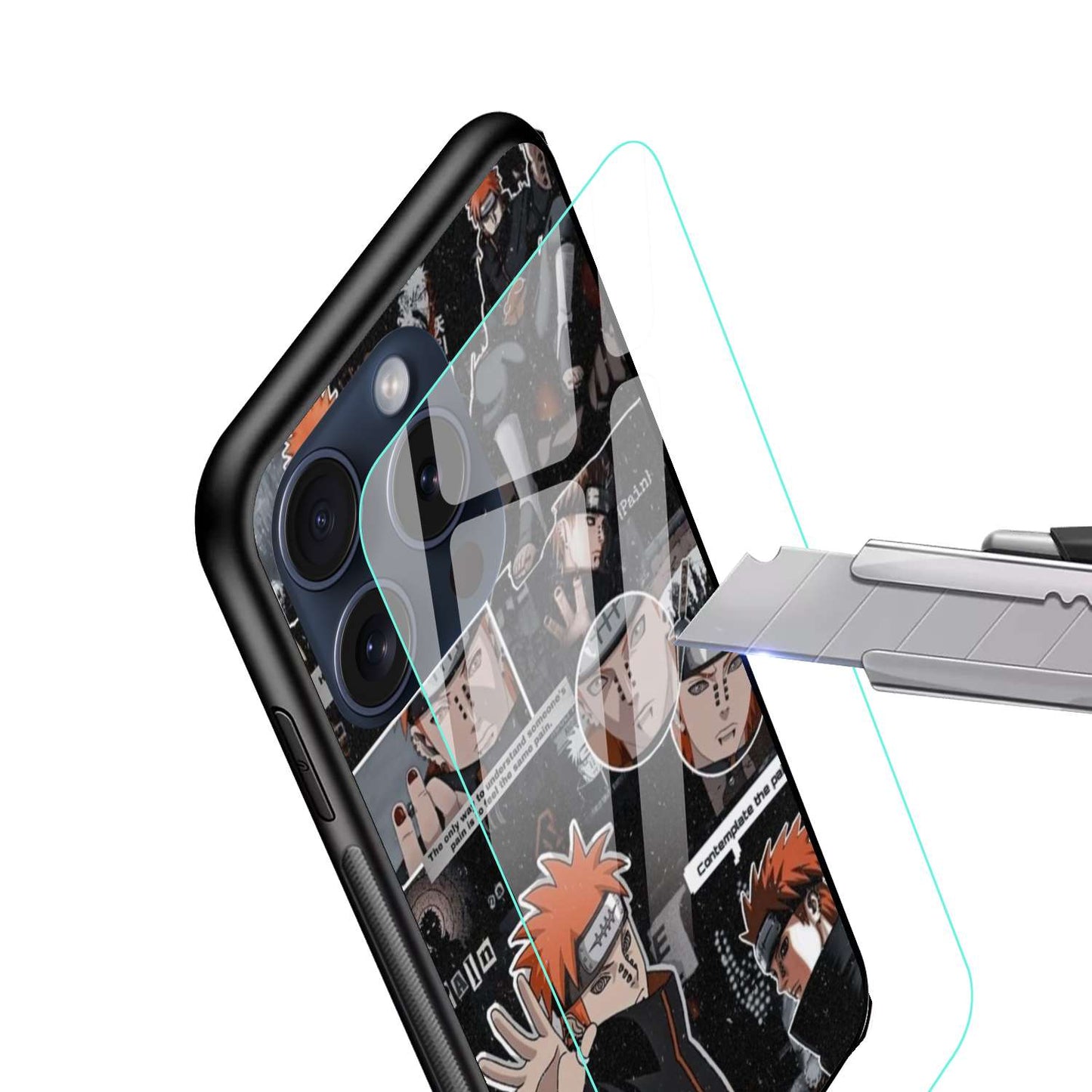 Nagato Akatsuki Original Glass Glossy Finish Back Cover