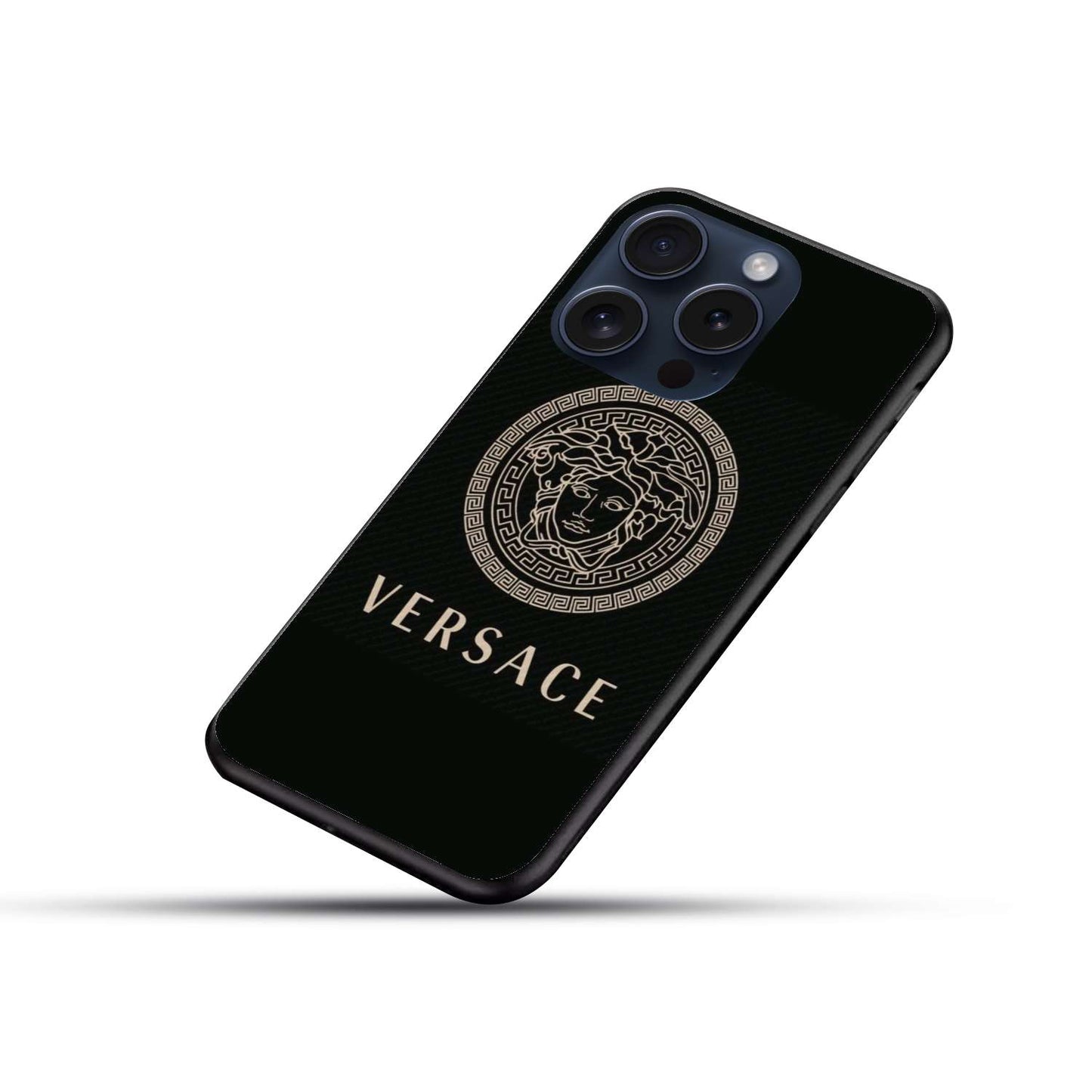 Versace Aesthetic Original Glass Glossy Finish Back Cover