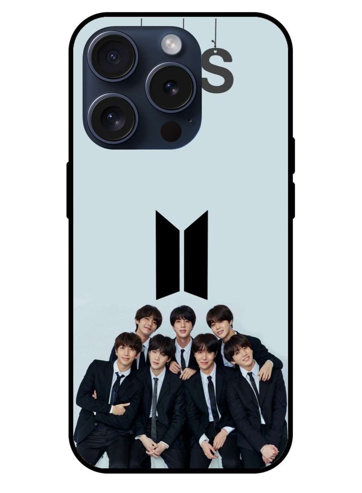BTS design Original Glass Glossy Finish Back Cover