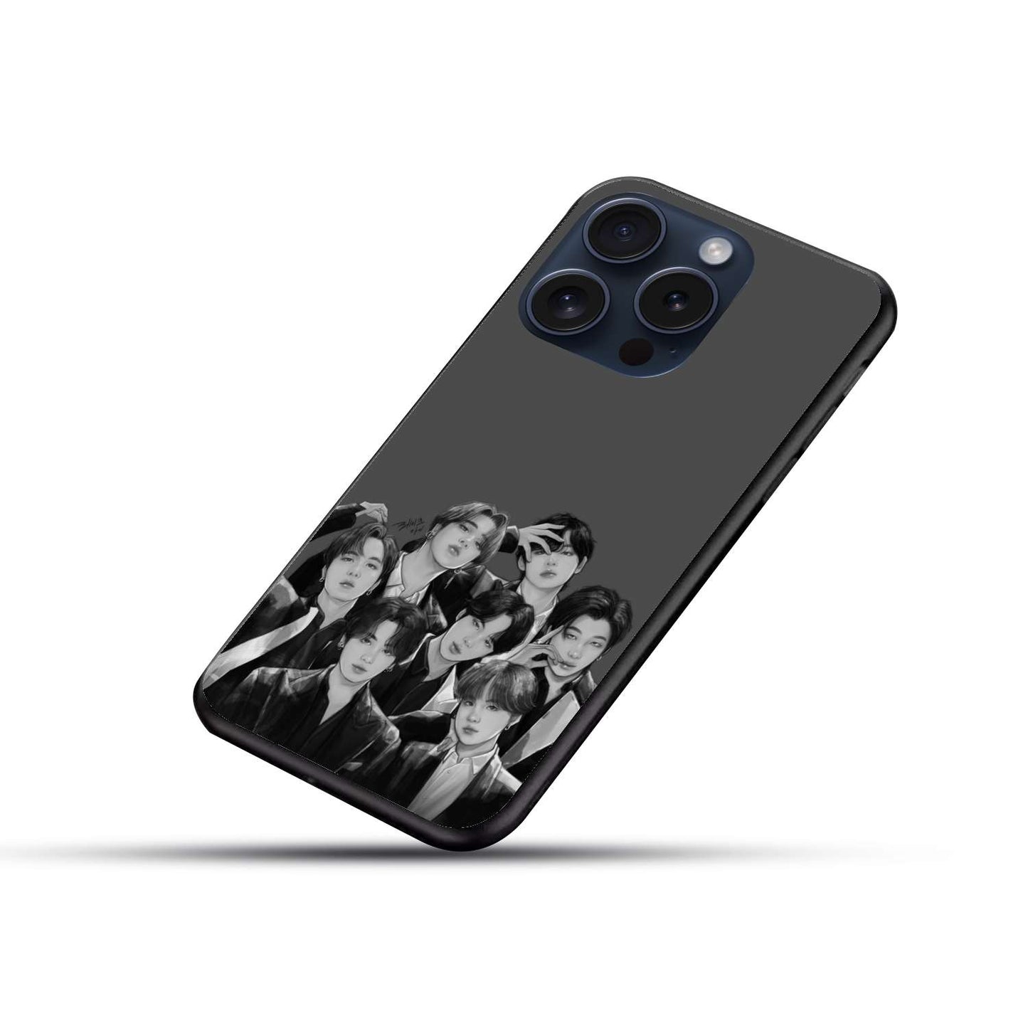 BTS design Original Glass Glossy Finish Back Cover