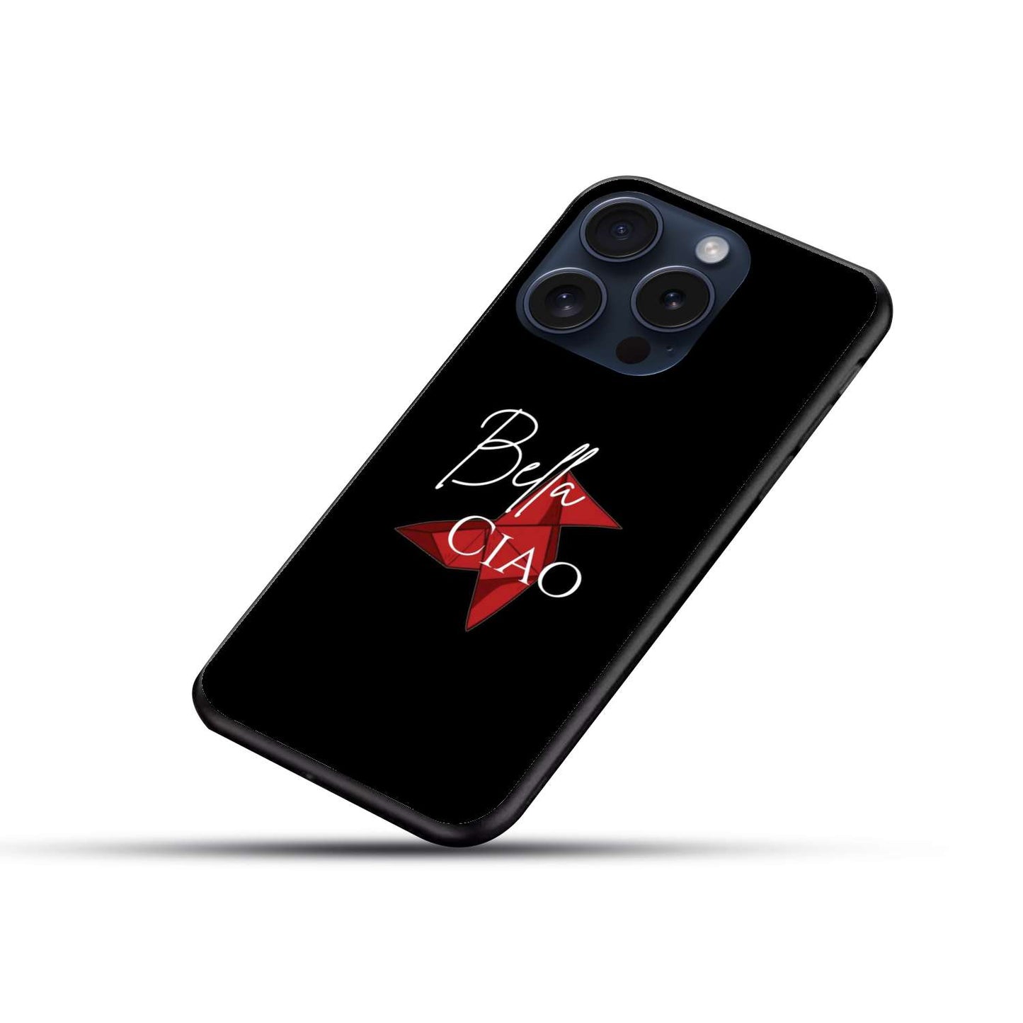 Money Hiest Original Glass Glossy Finish Back Cover