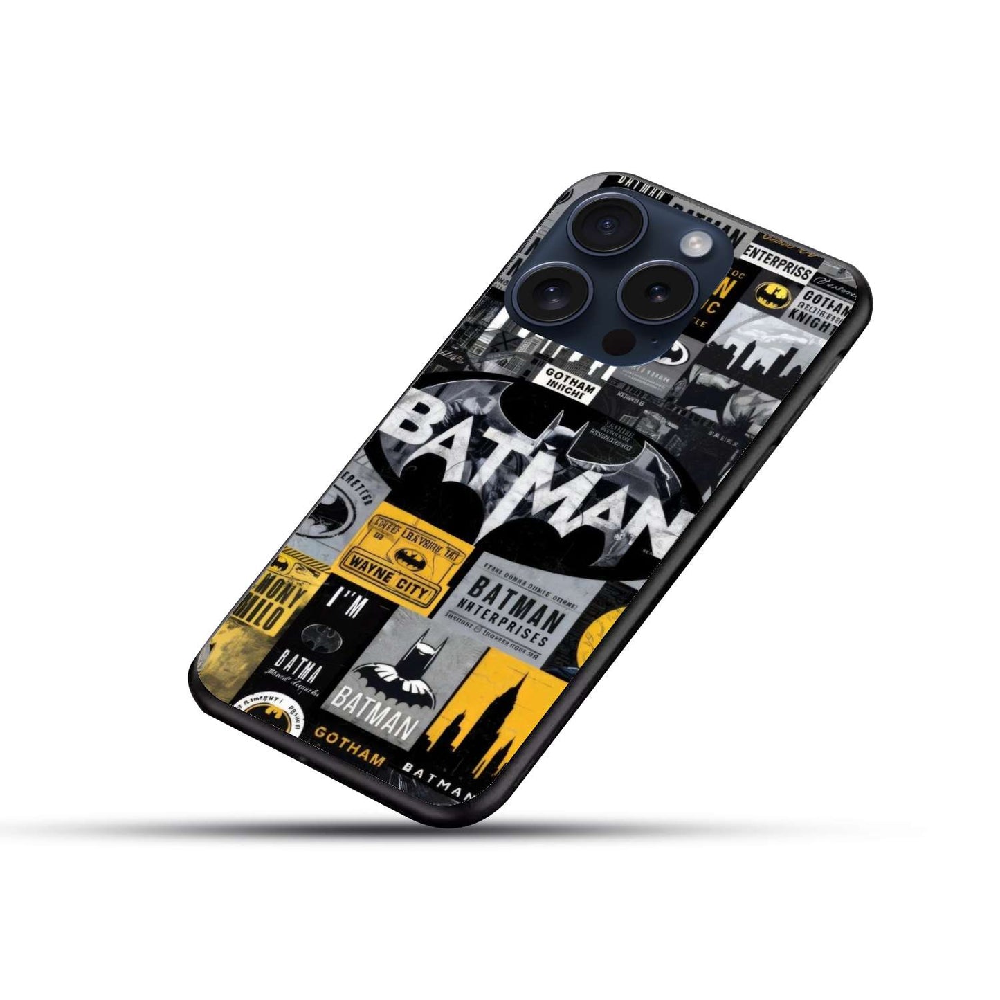 BatMan Original Glass Glossy Finish Back Cover