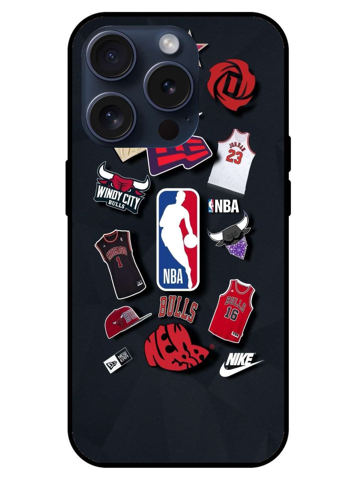 NBA Original Glass Glossy Finish Back Cover