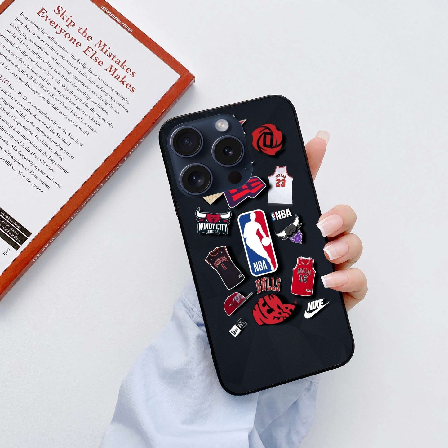 NBA Original Glass Glossy Finish Back Cover