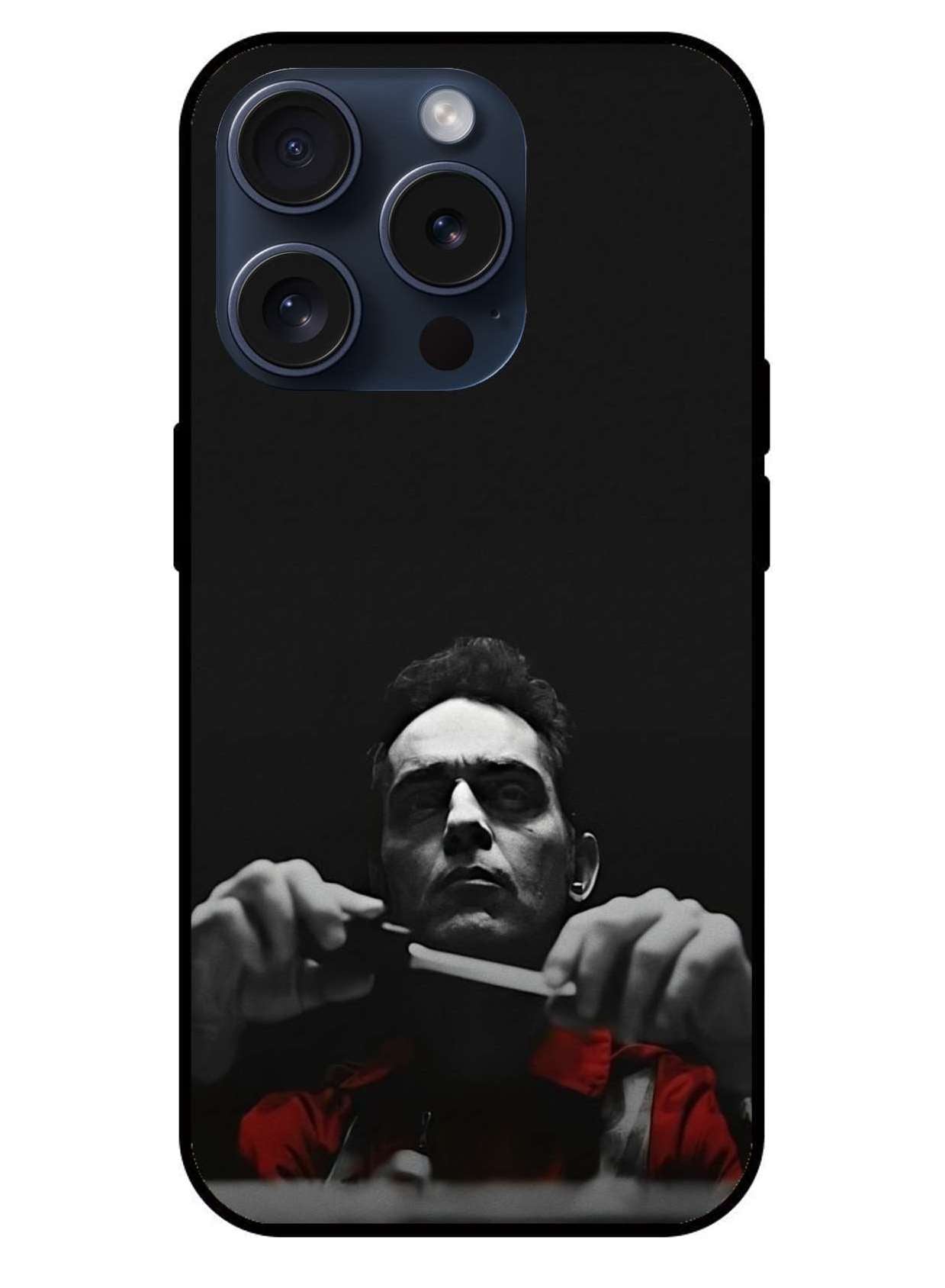 Money Heist Berlin Original Glass Glossy Finish Back Cover