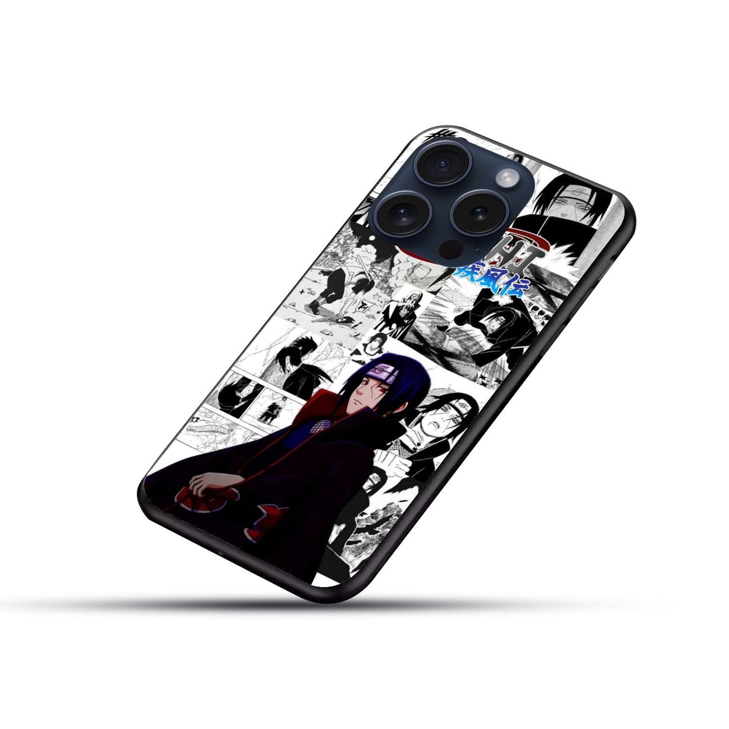 Itachi Uchiha Original Glass Glossy Finish Back Cover
