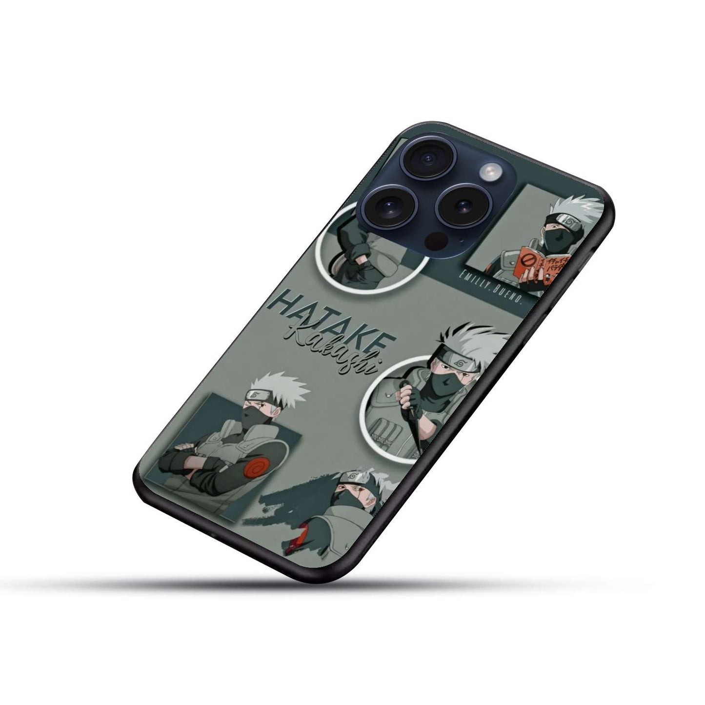 Kakashi Hatake Original Glass Glossy Finish Back Cover