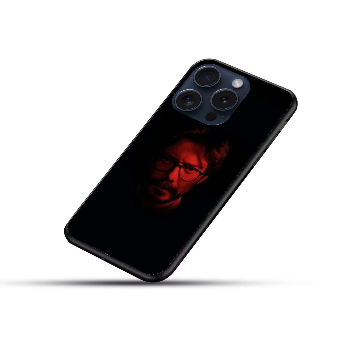 Money Heist Professor Original Glass Glossy Finish Back Cover