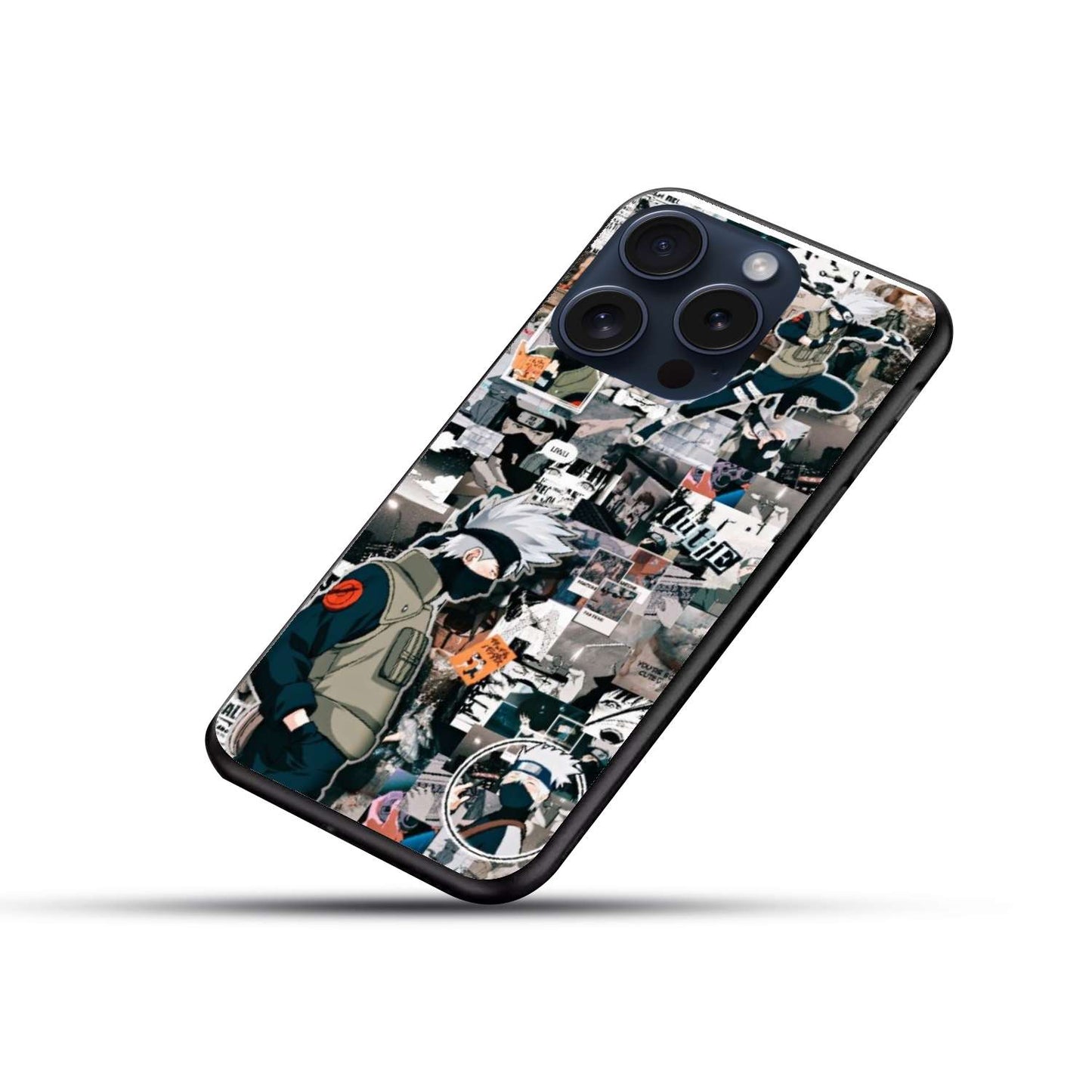 Kakashi Hatake Original Glass Glossy Finish Back Cover
