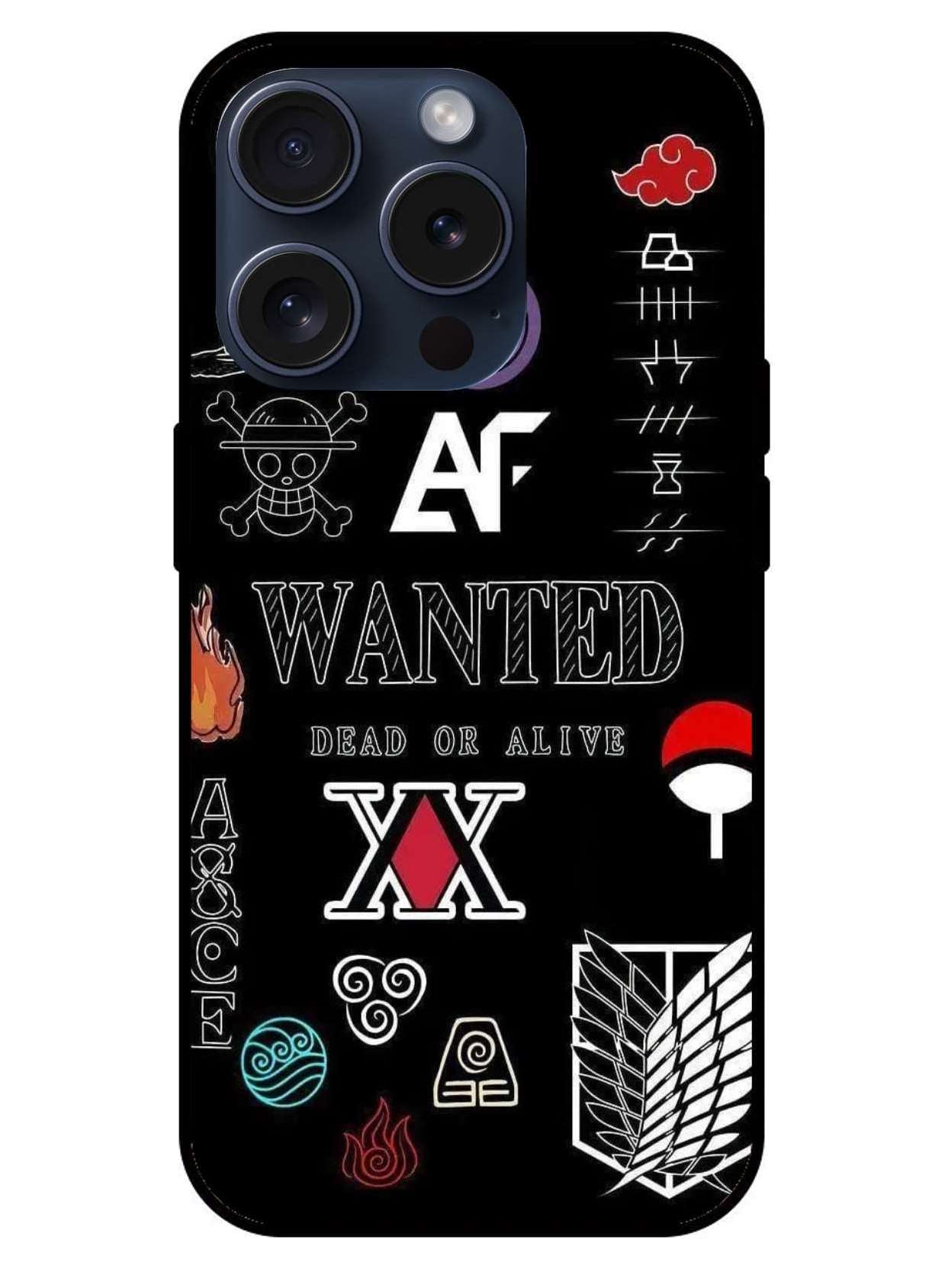 Wanted Aesthetic Original Glass Glossy Finish Back Cover