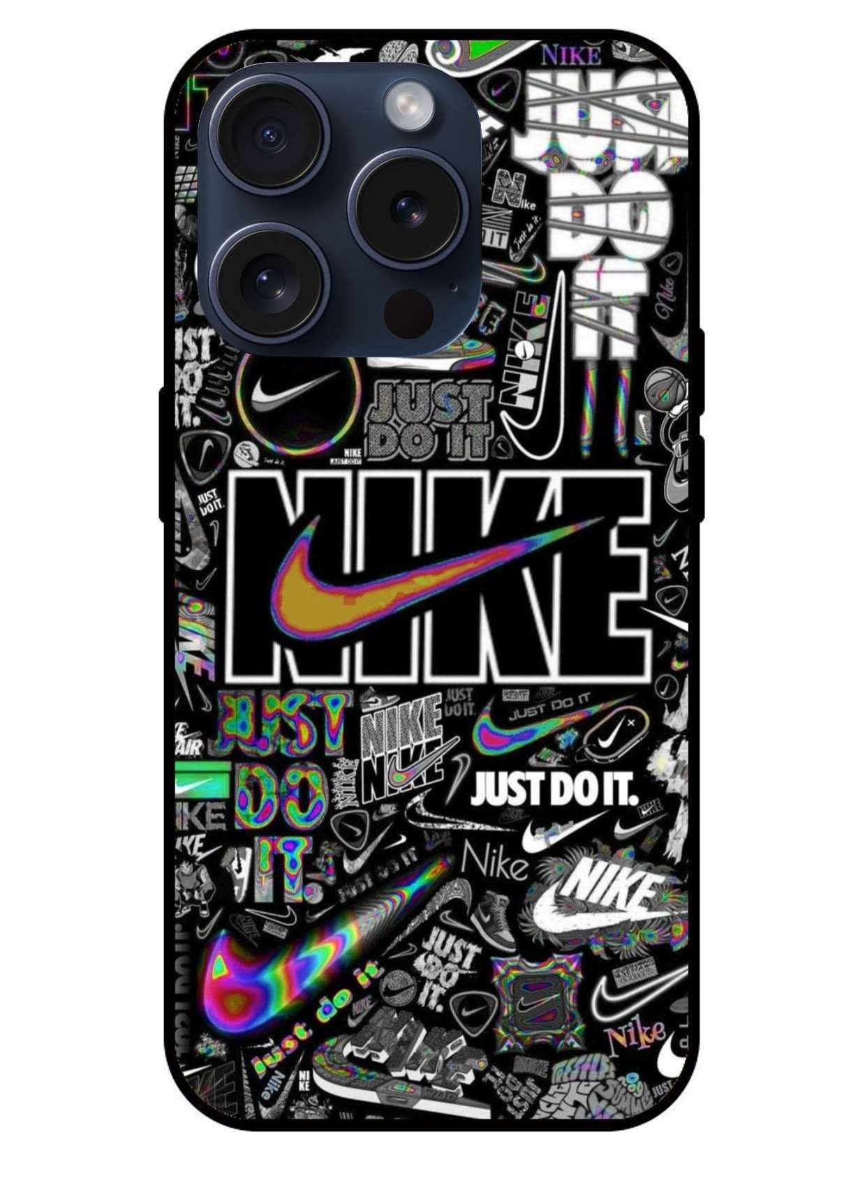 Nike Aesthetic Original Glass Glossy Finish Back Cover
