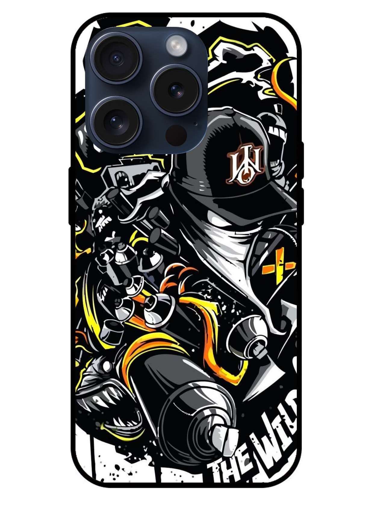 The Wild Aesthetic Original Glass Glossy Finish Back Cover