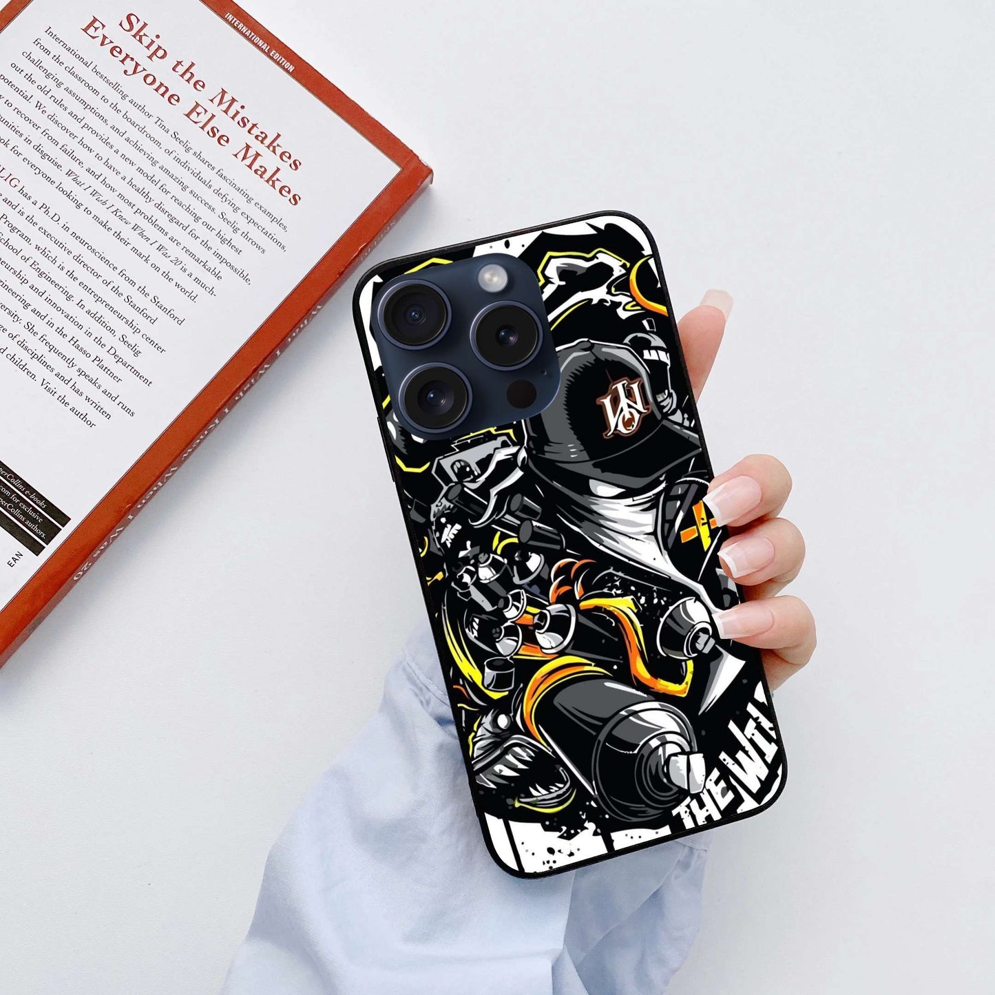 The Wild Aesthetic Original Glass Glossy Finish Back Cover