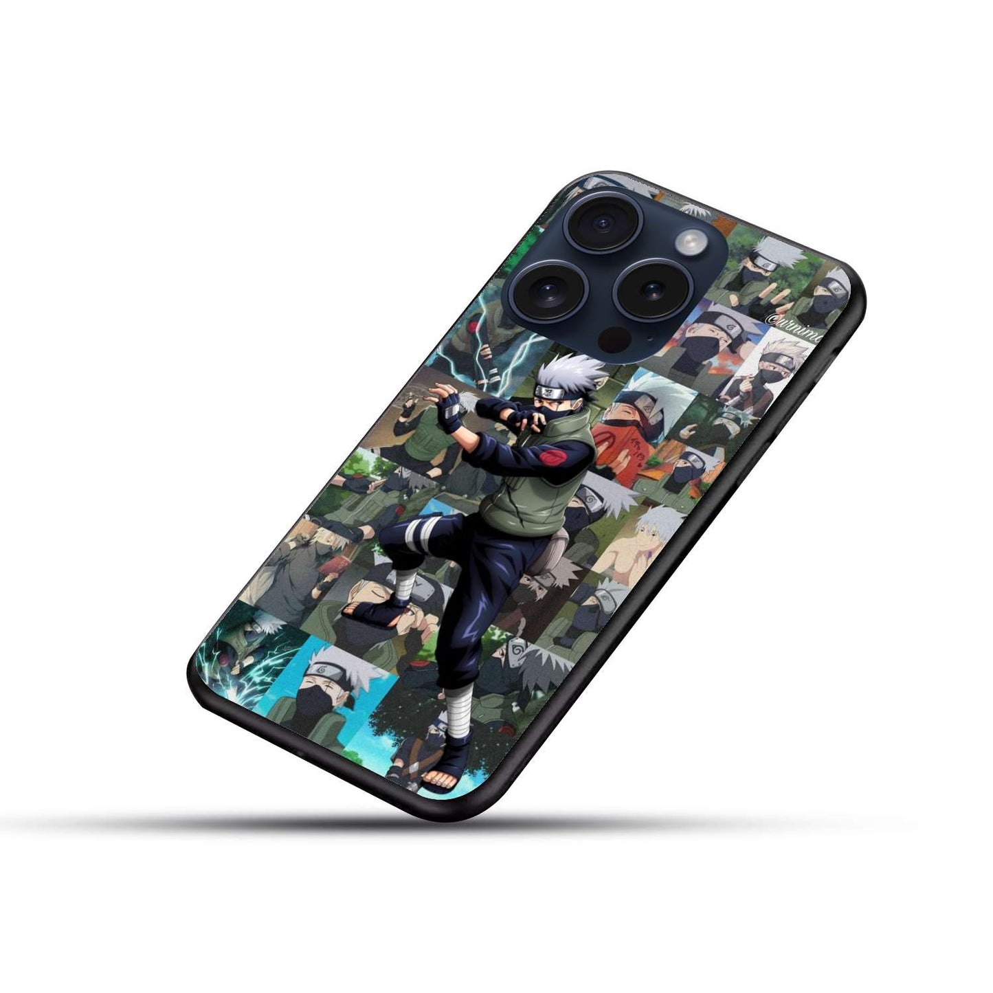 Kakashi Hatake Original Glass Glossy Finish Back Cover