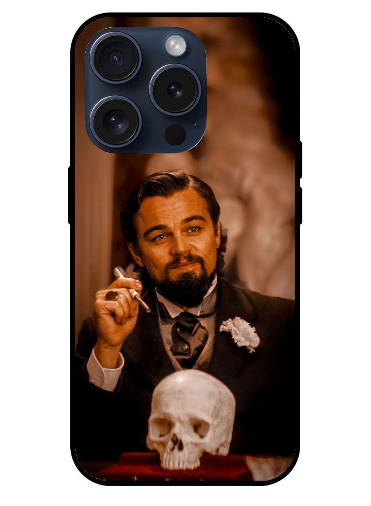Django Unnchained Original Glass Glossy Finish Back Cover