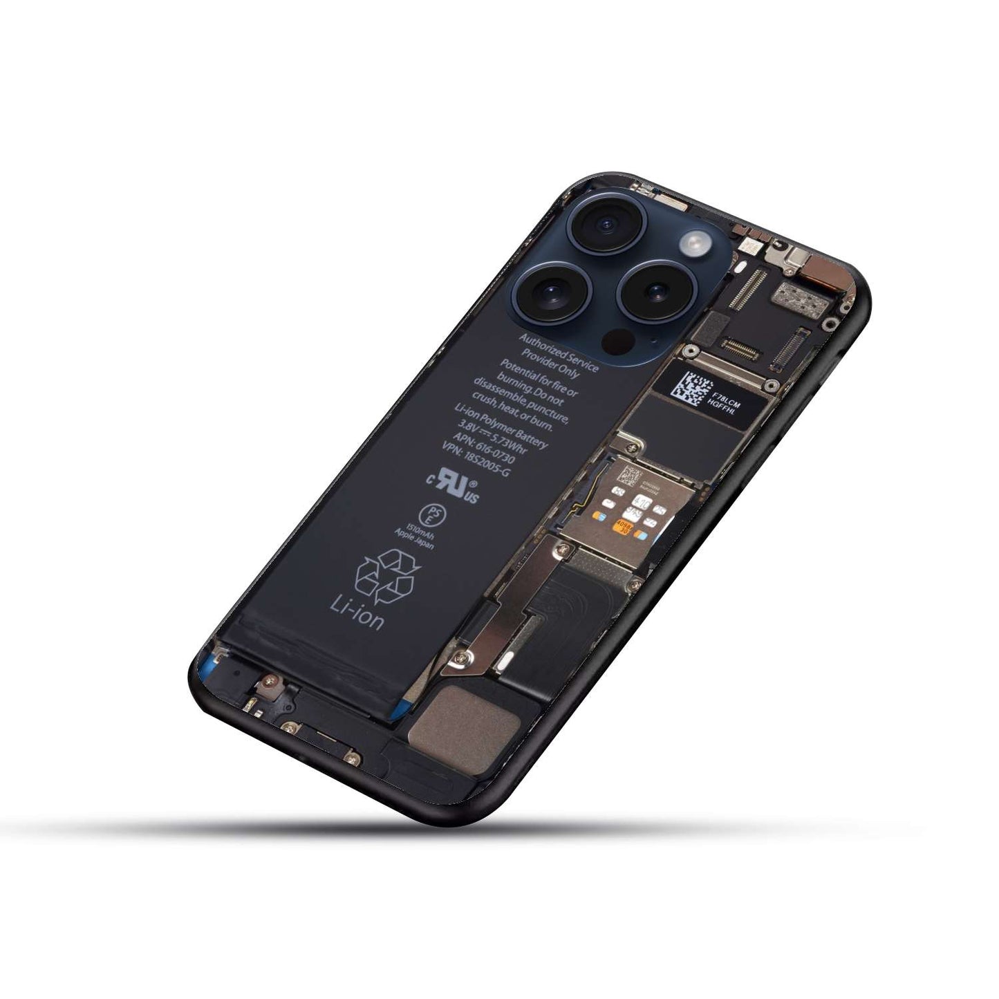 Motherboard design Original Glass Glossy Finish Back Cover
