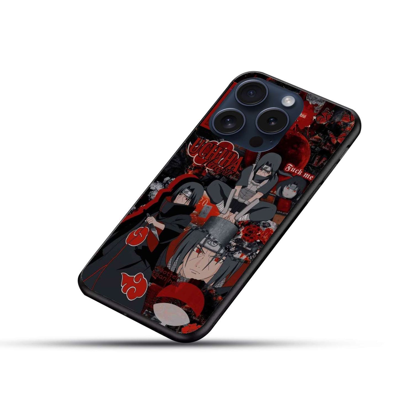 ITACHI UCHIHA Original Glass Glossy Finish Back Cover