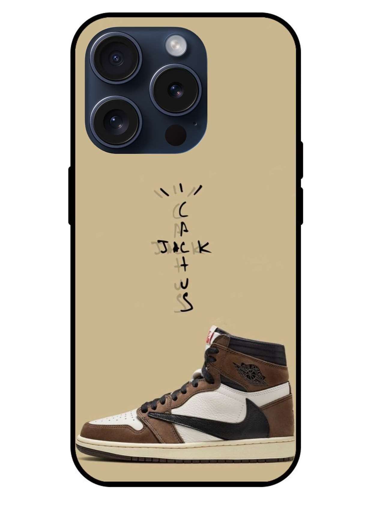 NIKE Aesthetic Original Glass Glossy Finish Back Cover