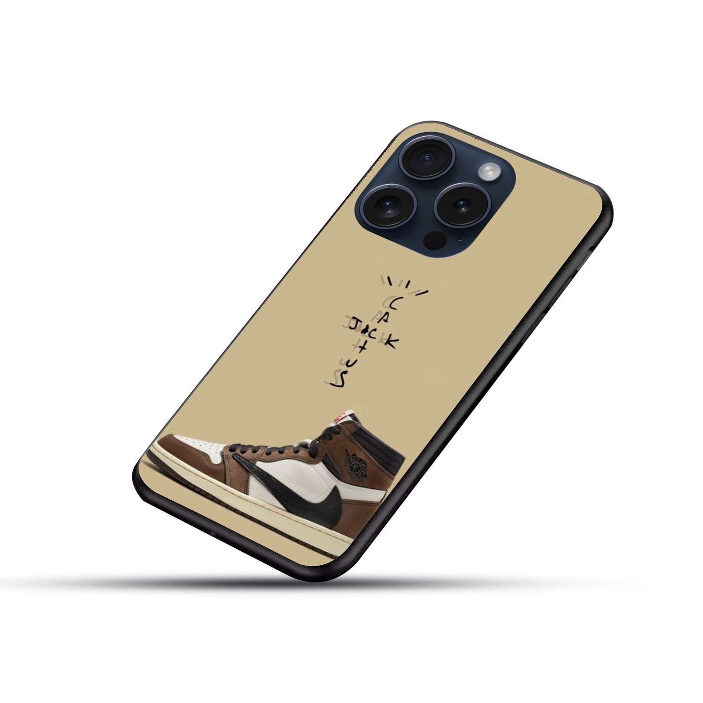 NIKE Aesthetic Original Glass Glossy Finish Back Cover