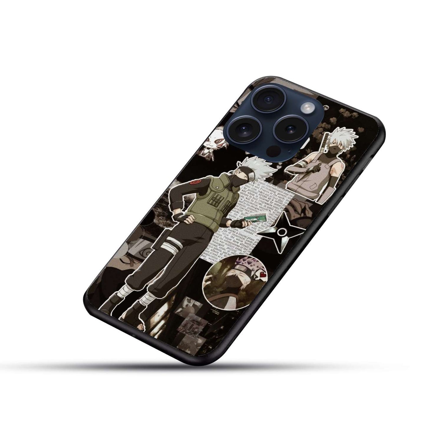 Kakashi Hatake Original Glass Glossy Finish Back Cover