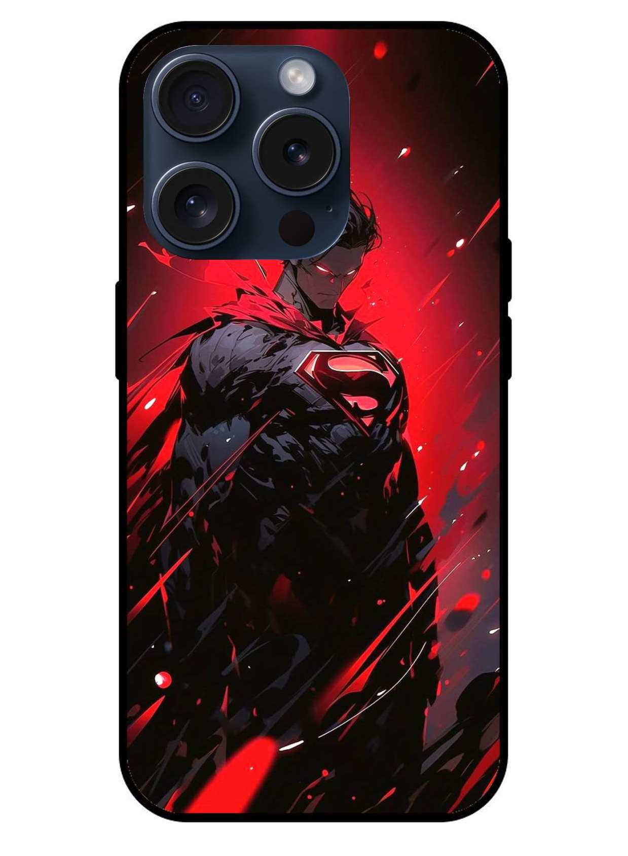 SuperMan Original Glass Glossy Finish Back Cover