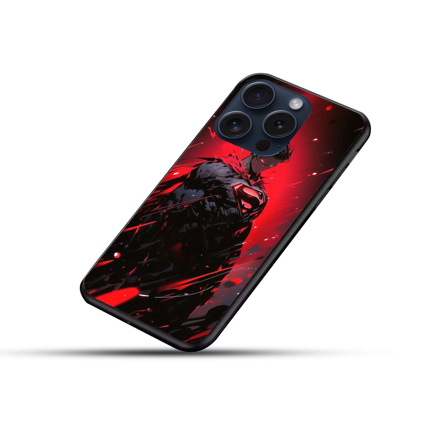 SuperMan Original Glass Glossy Finish Back Cover