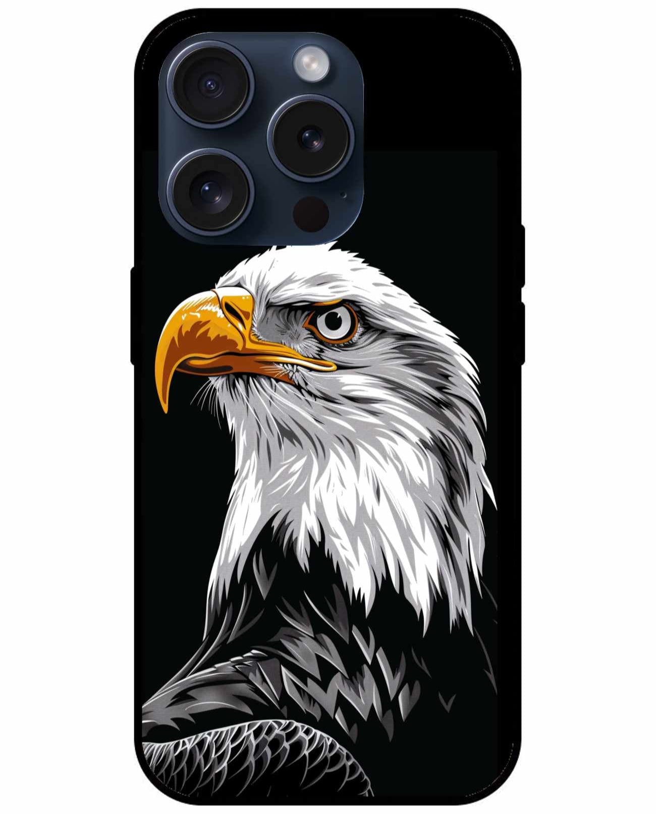Bald Eagle Printed Original Glass Cover