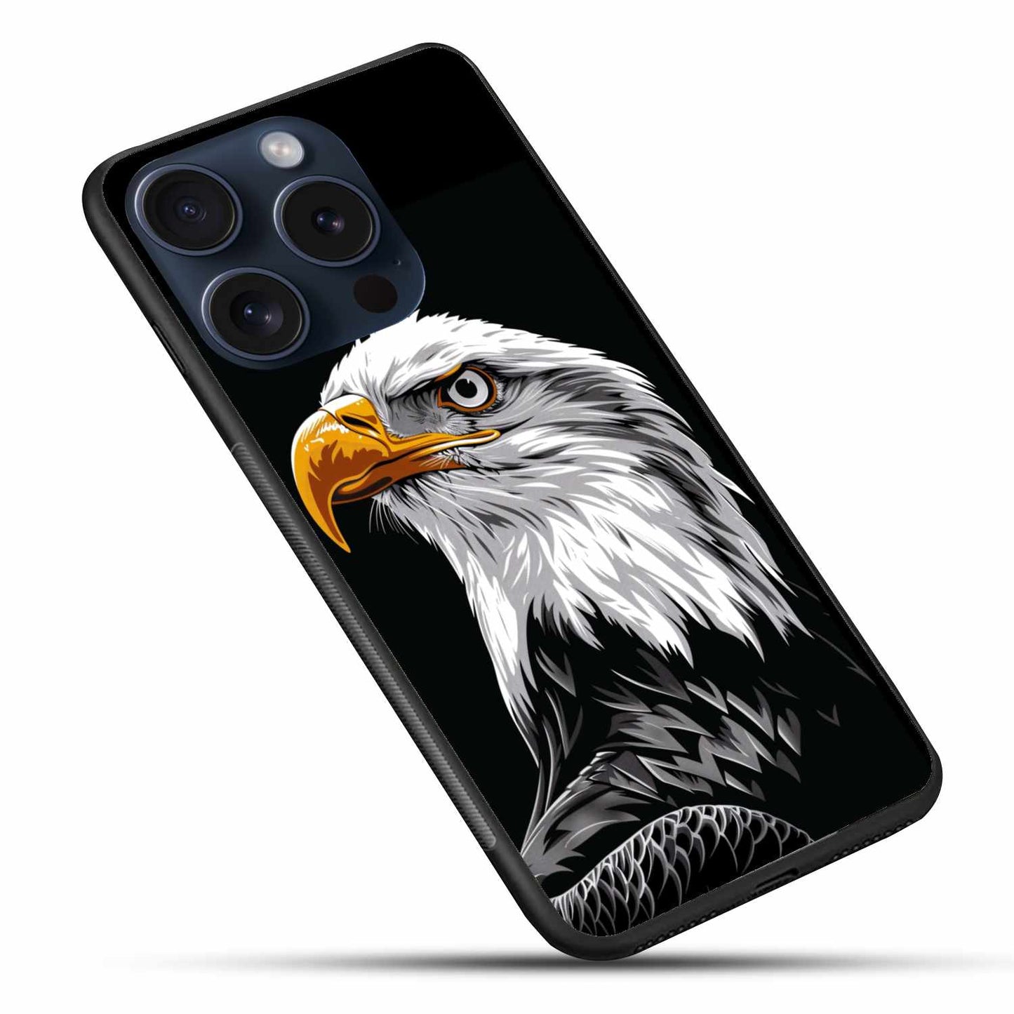 Bald Eagle Printed Original Glass Cover