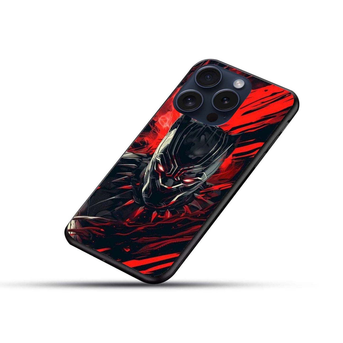Black Panther Original Glass Glossy Finish Back Cover