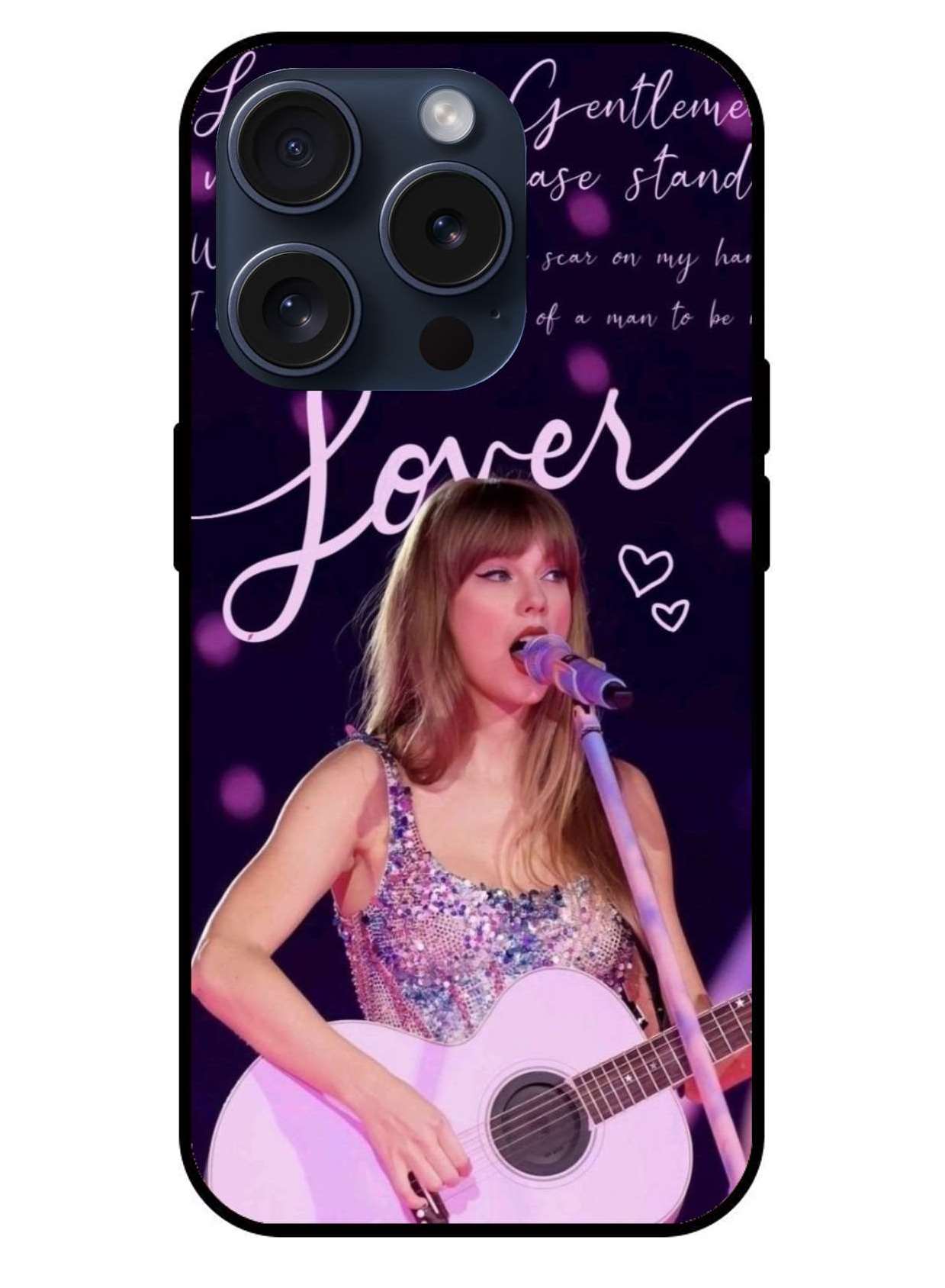 Lover design Original Glass Glossy Finish Back Cover