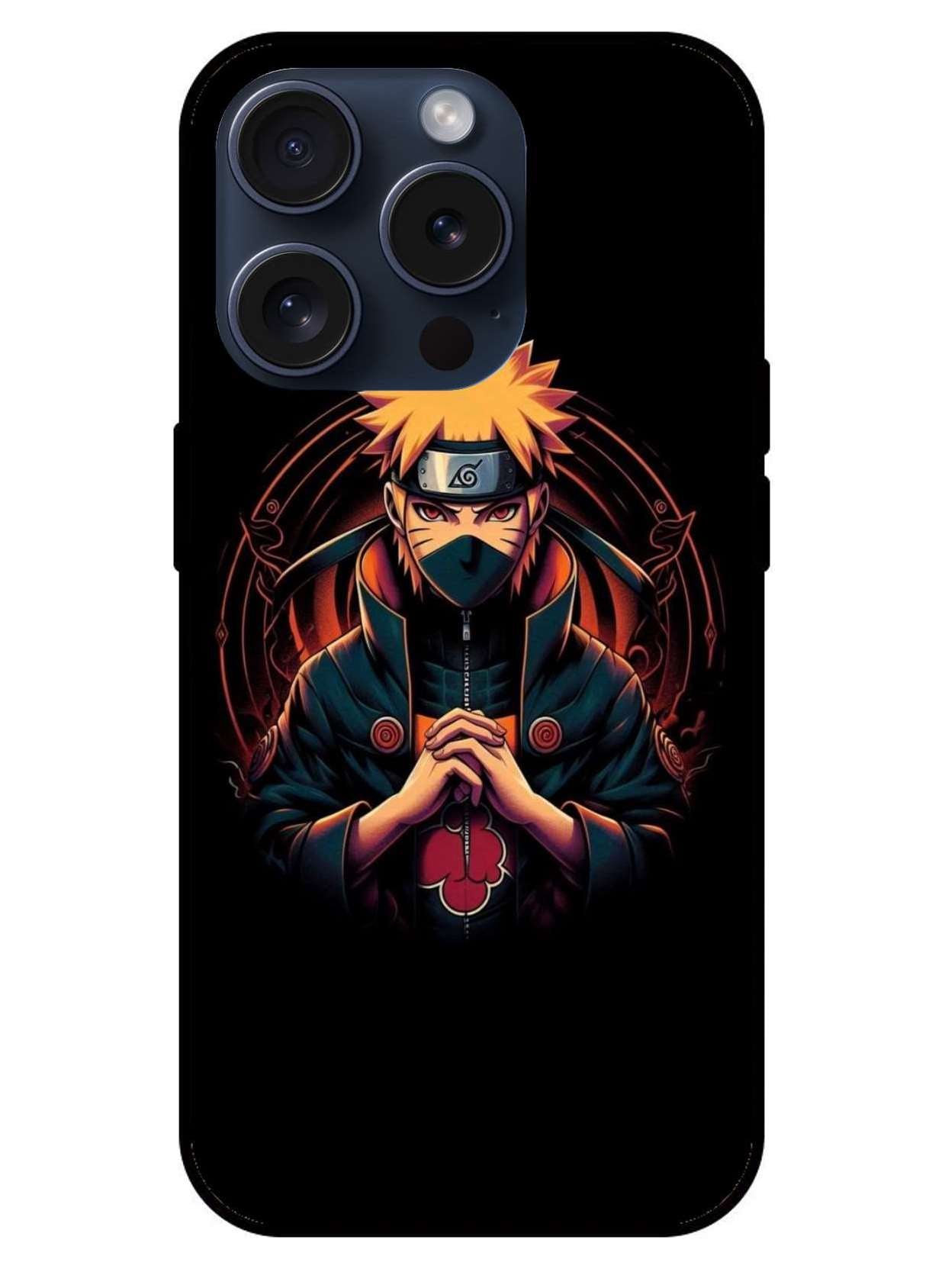 Naruto Original Glass Glossy Finish Back Cover