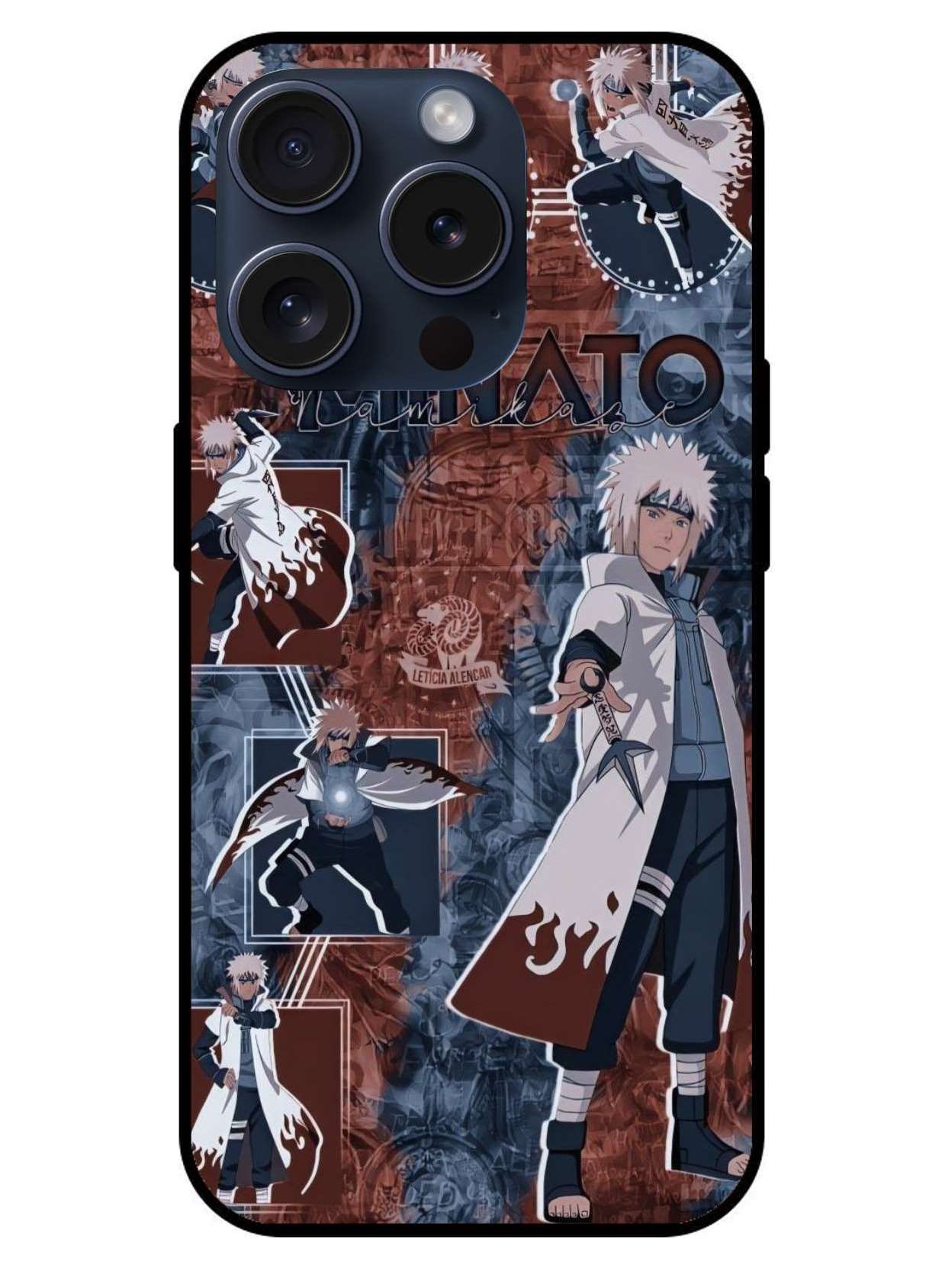Minato Original Glass Glossy Finish Back Cover