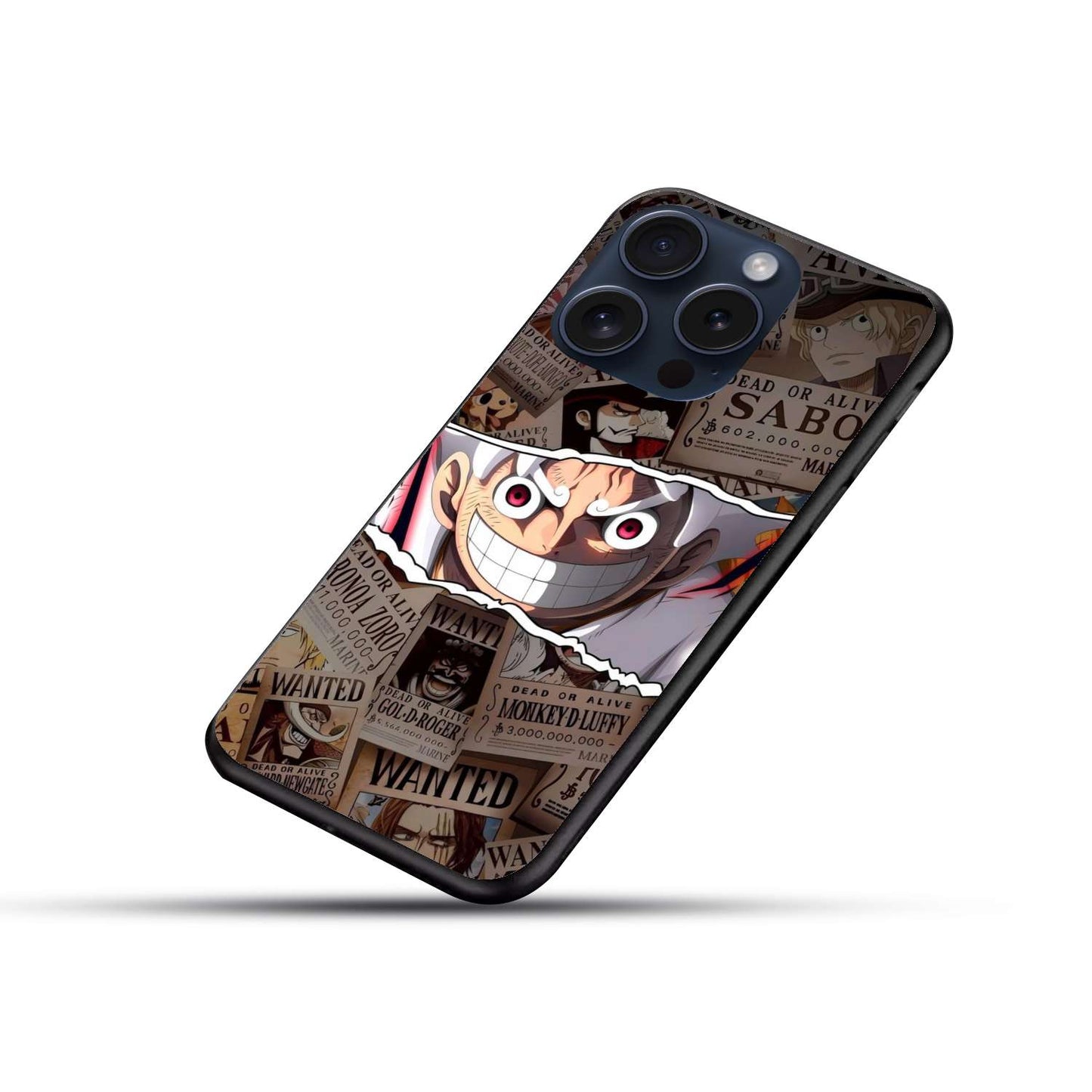 one piece Wanted Original Glass Glossy Finish Back Cover