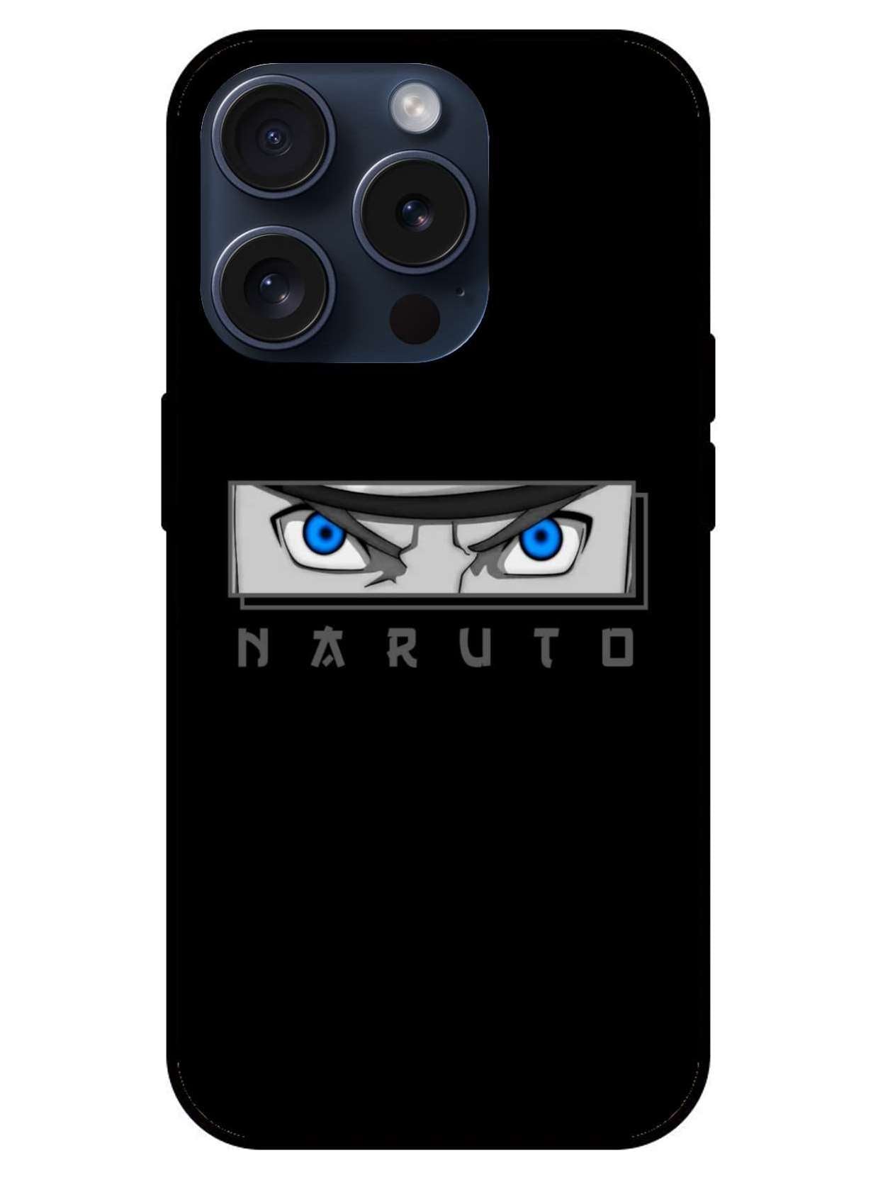 Naruto Eyes Original Glass Glossy Finish Back Cover