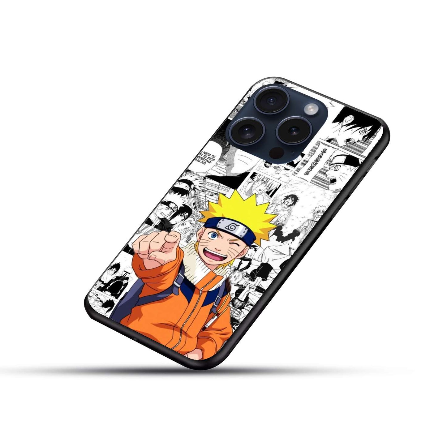 Naruto Original Glass Glossy Finish Back Cover