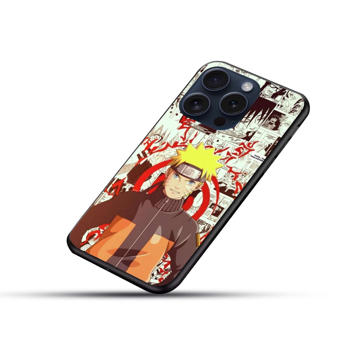 Naruto Original Glass Glossy Finish Back Cover