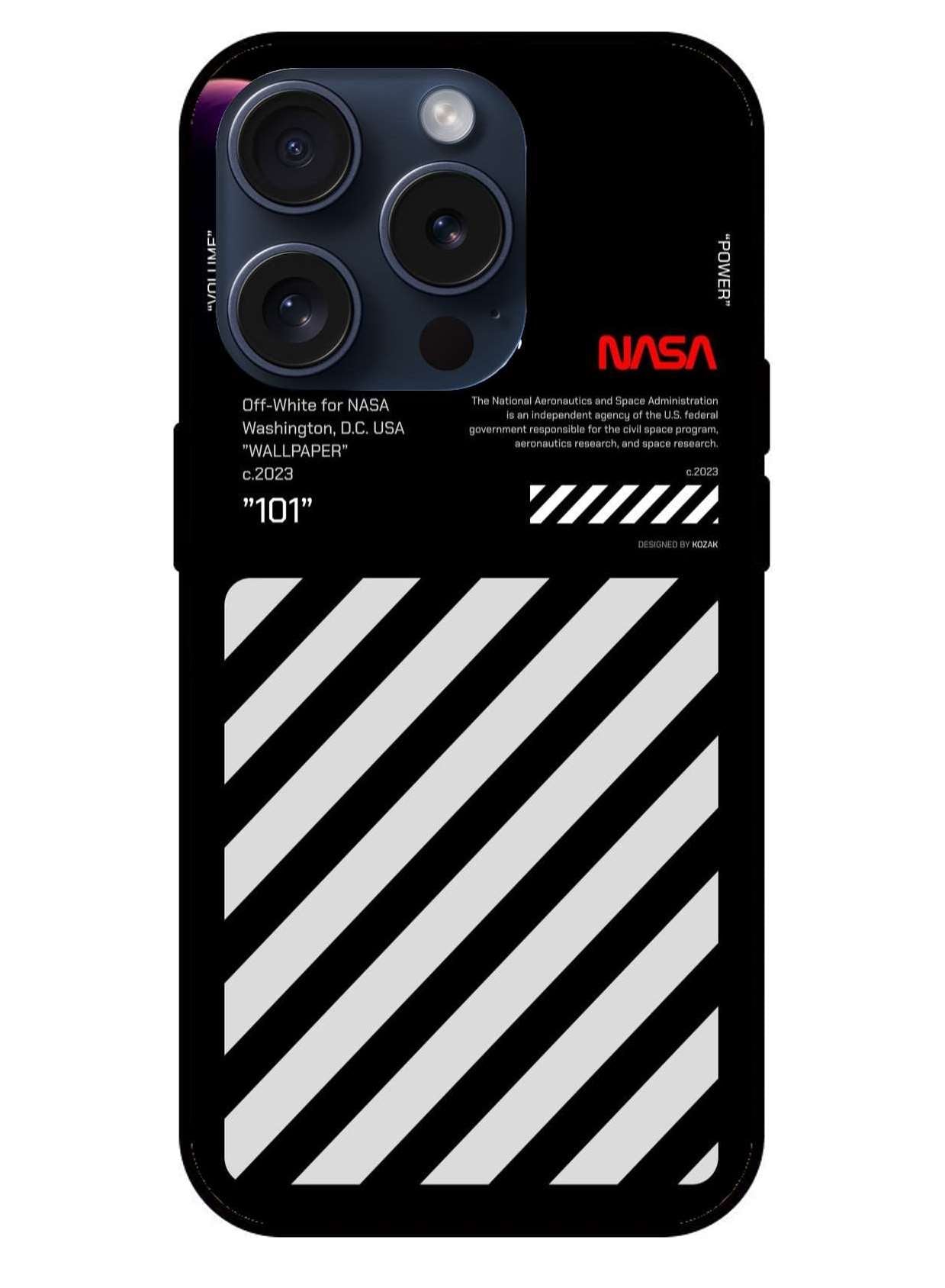 Nasa Aesthetic Original Glass Glossy Finish Back Cover