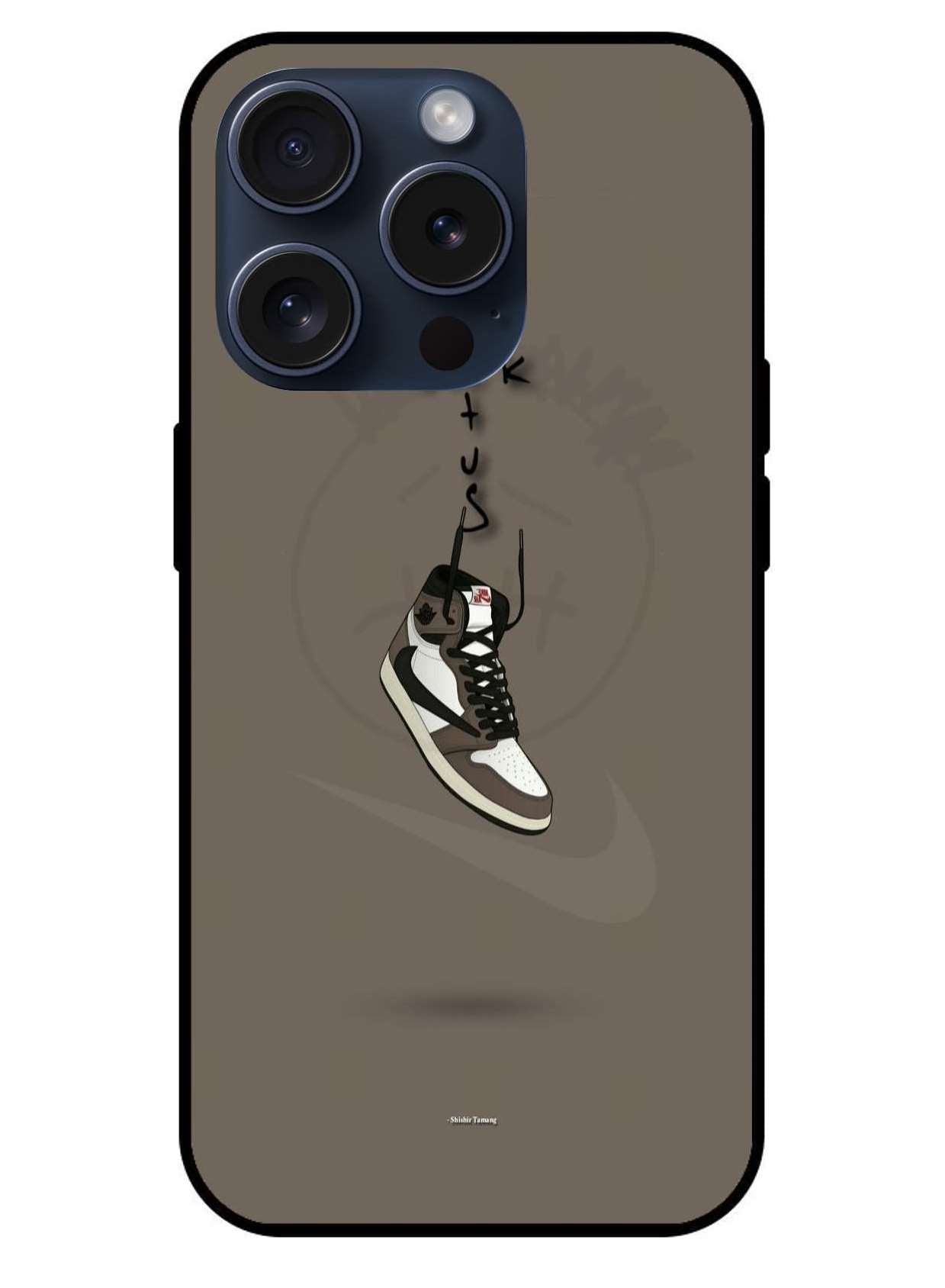 Nike Aesthetic Original Glass Glossy Finish Back Cover